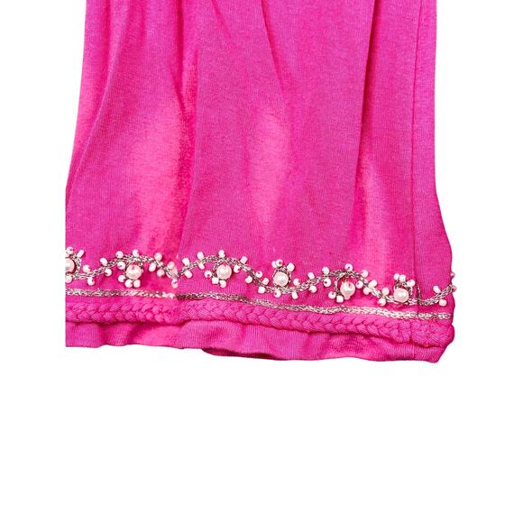 INC International Concepts Pink Embellished Tunic Top Women's Medium‎ - Picture 3 of 5